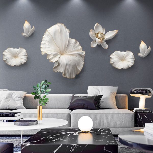 Đồ decor hoa nghệ thuật trang trí nội thất