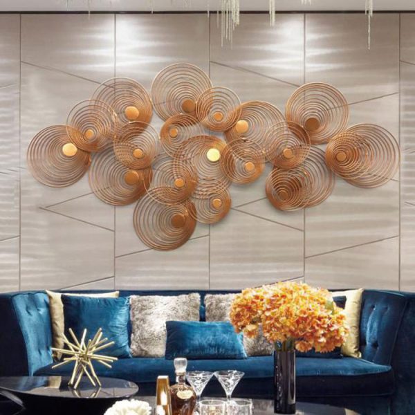 Decor tranh tròn độc đáo trang trí nội thất