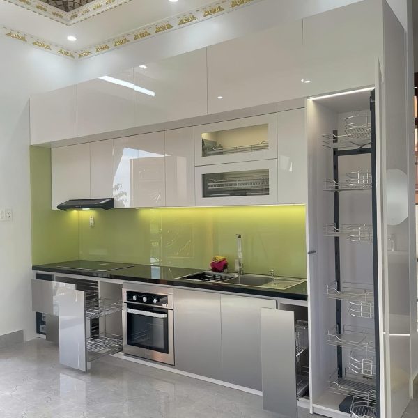 Mẫu tủ bếp nhựa - 002