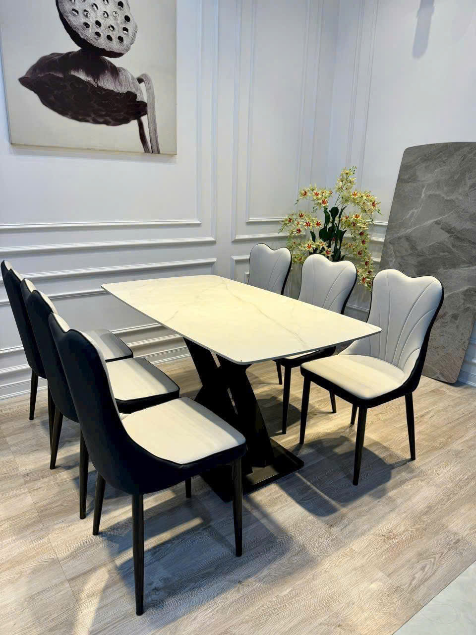 Mẫu bàn ghế ăn - 003